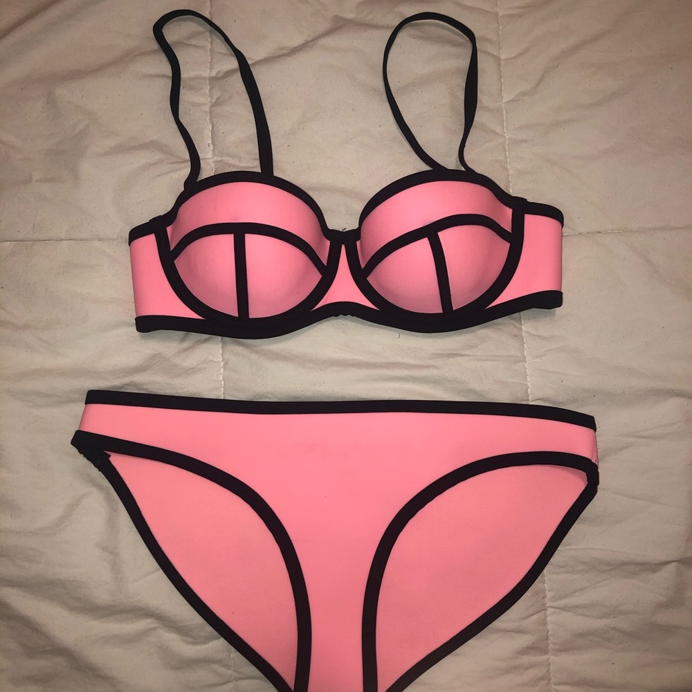 TRIANGL SWIMWEAR neoprene light pink bikini